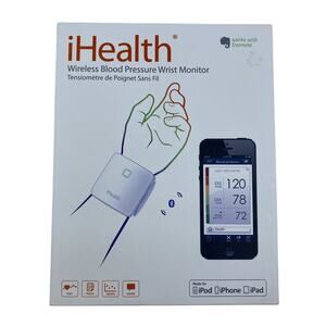 iHealth Blood Pressure Wireless Wrist Blood Pressure Monitor; BP7 Tested/Works